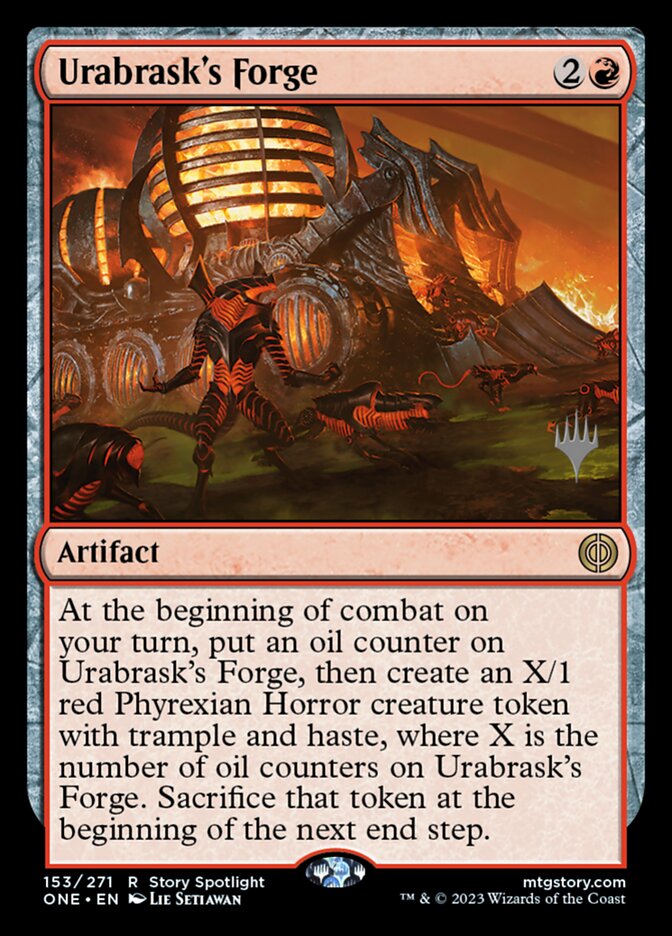 Urabrask's Forge 153 (Promo Pack: Phyrexia: All Will Be One)  | Good Games Adelaide SA