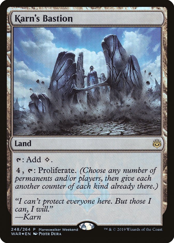 Karn's Bastion 248 (Planeswalker Event Promos)  - Foil | Good Games Adelaide SA