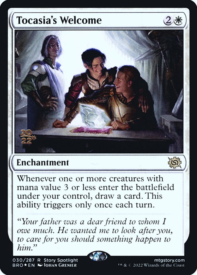 Tocasia's Welcome 30 (Prerelease Cards)  - Foil | Good Games Adelaide SA