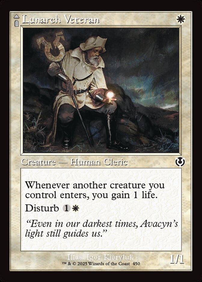 Lunarch Veteran // Luminous Phantom 450 (Innistrad Remastered)  - Foil | Good Games Adelaide SA