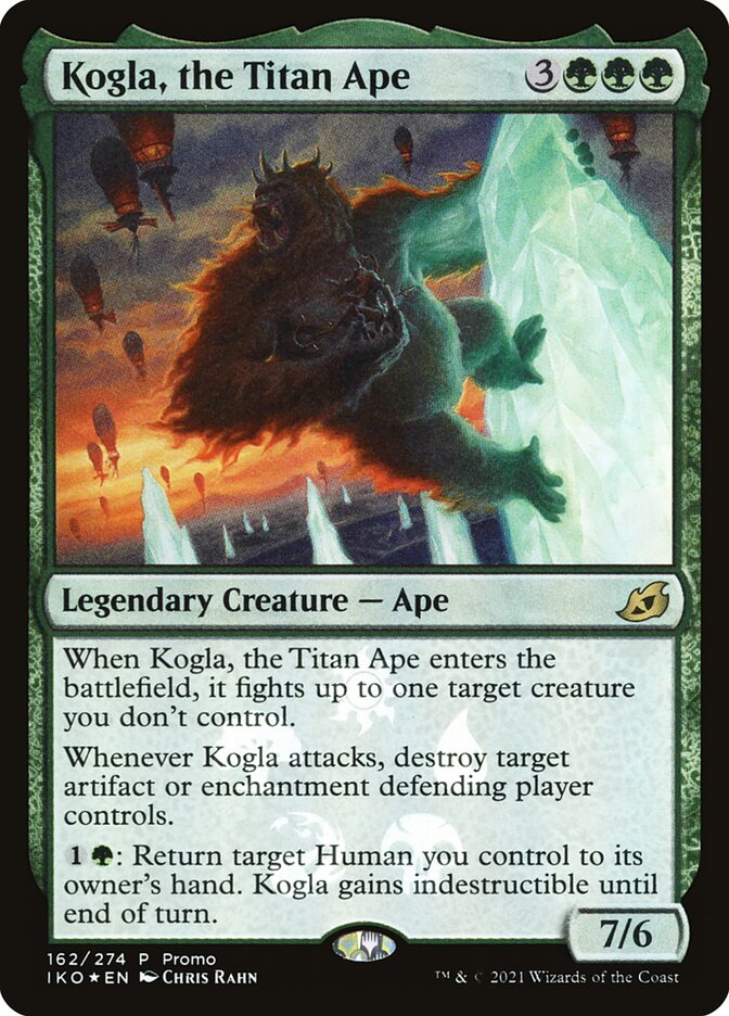 Kogla, the Titan Ape 162 (Media Promos)  - Foil | Good Games Adelaide SA
