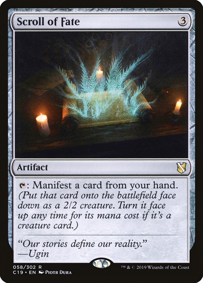 Scroll of Fate 58 (Commander 2019)  | Good Games Adelaide SA