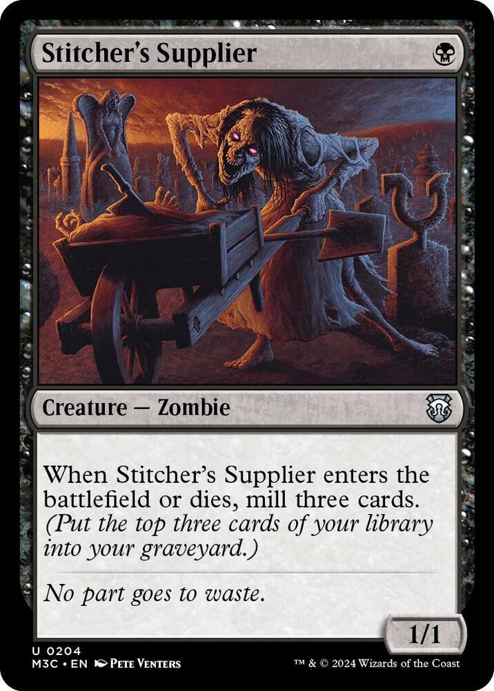 Stitchers Supplier 204/411 (Commander: Modern Horizons 3)  - Ripple Foil | Good Games Adelaide SA