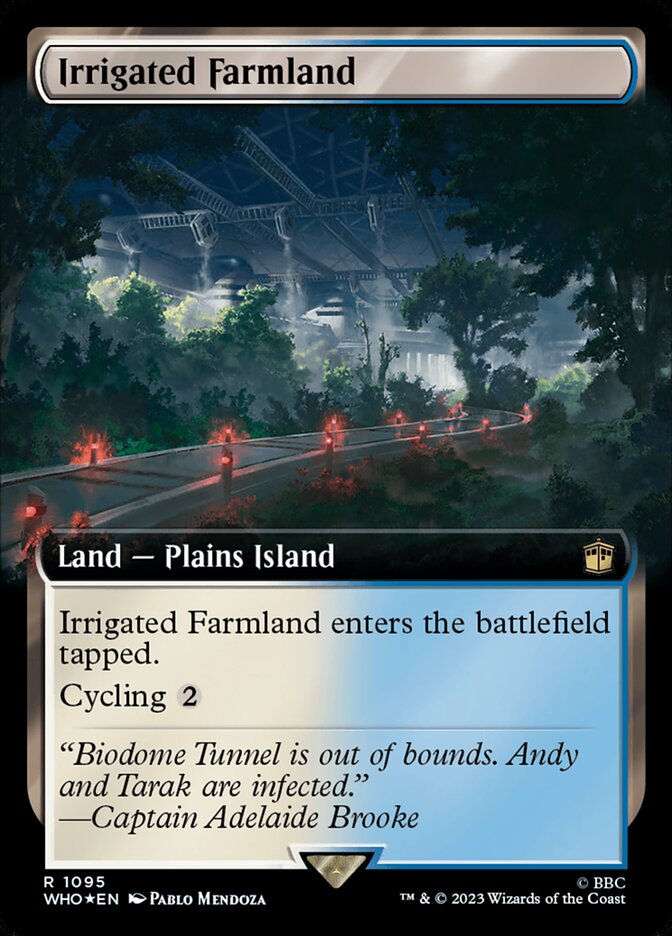 Irrigated Farmland 1095 (Universes Beyond: Doctor Who)  - Foil | Good Games Adelaide SA