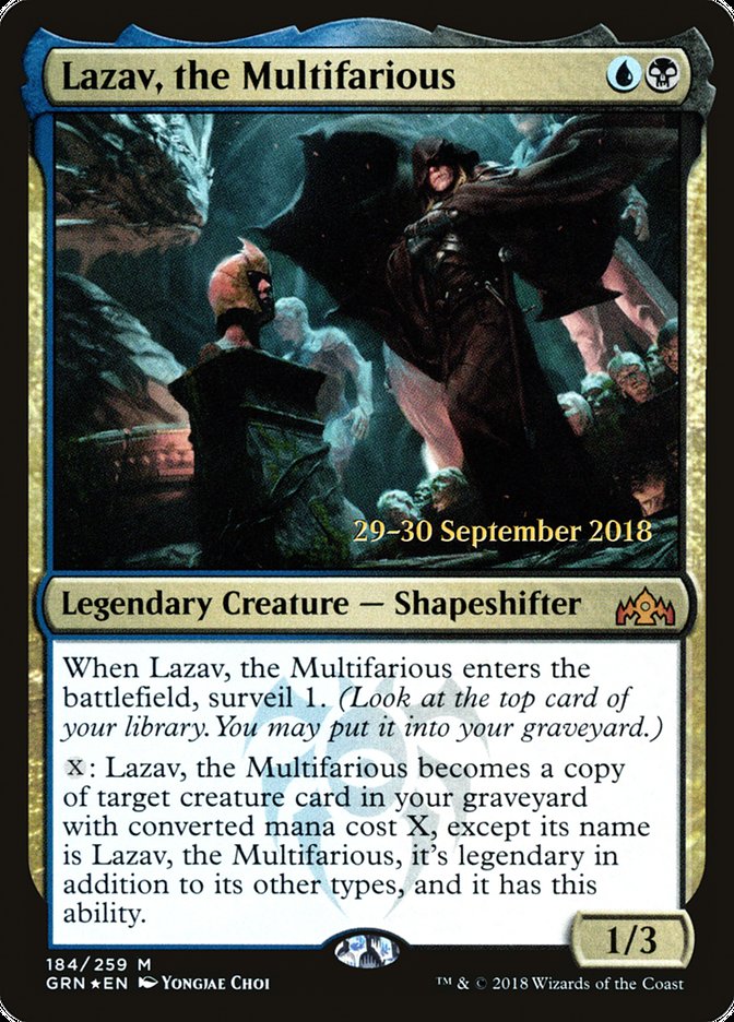 Lazav, the Multifarious 184 (Prerelease Cards)  - Foil | Good Games Adelaide SA