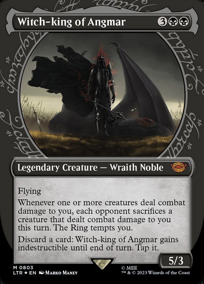 Witch-king of Angmar 803 (Universes Beyond: The Lord of the Rings: Tales of Middle-earth)  - Showcase Surge Foil | Good Games Adelaide SA