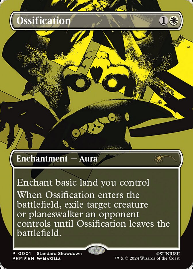 Ossification 1 (Standard Showdown Promos)  - Foil | Good Games Adelaide SA