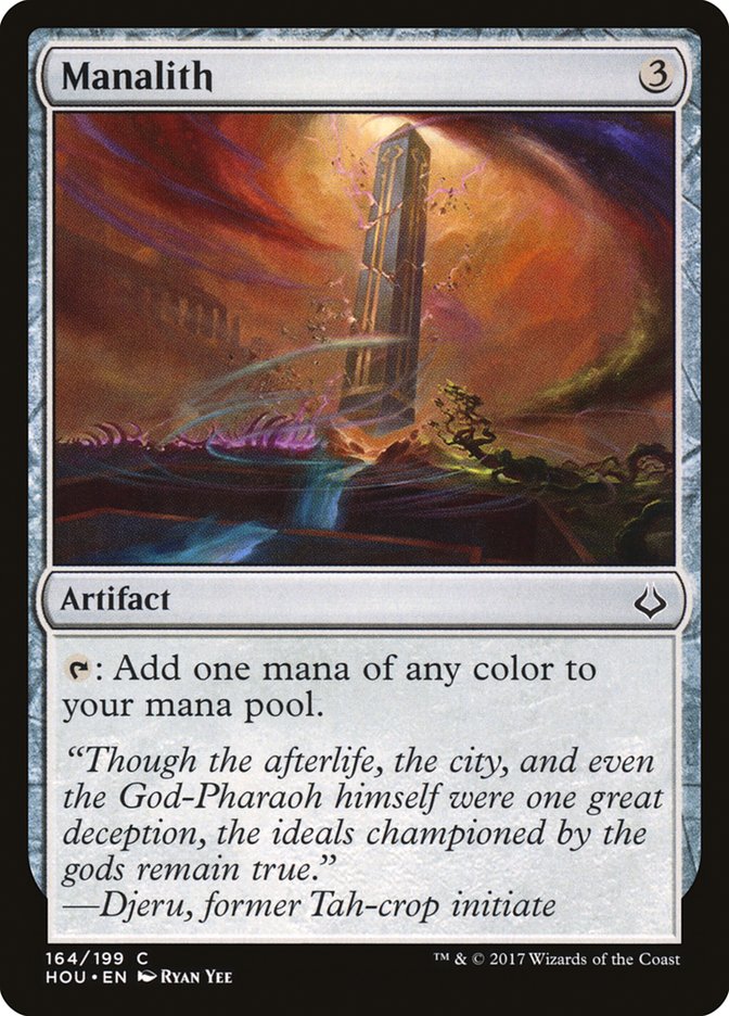 Manalith 164 (Hour of Devastation)  - Foil | Good Games Adelaide SA