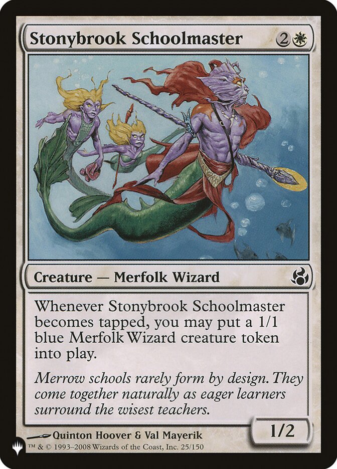 Stonybrook Schoolmaster 25/150 (The List Reprints)  | Good Games Adelaide SA