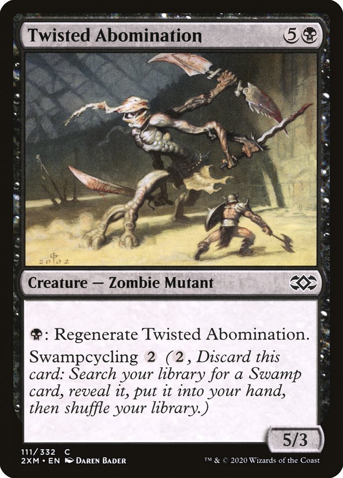 Twisted Abomination 111 (Double Masters)  - Foil | Good Games Adelaide SA