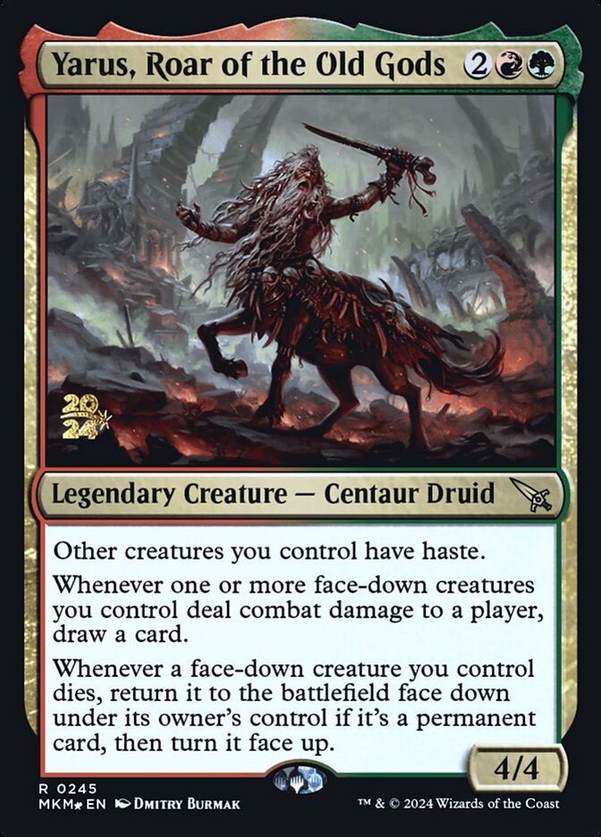 Yarus, Roar of the Old Gods 245 (Prerelease Cards)  - Foil | Good Games Adelaide SA