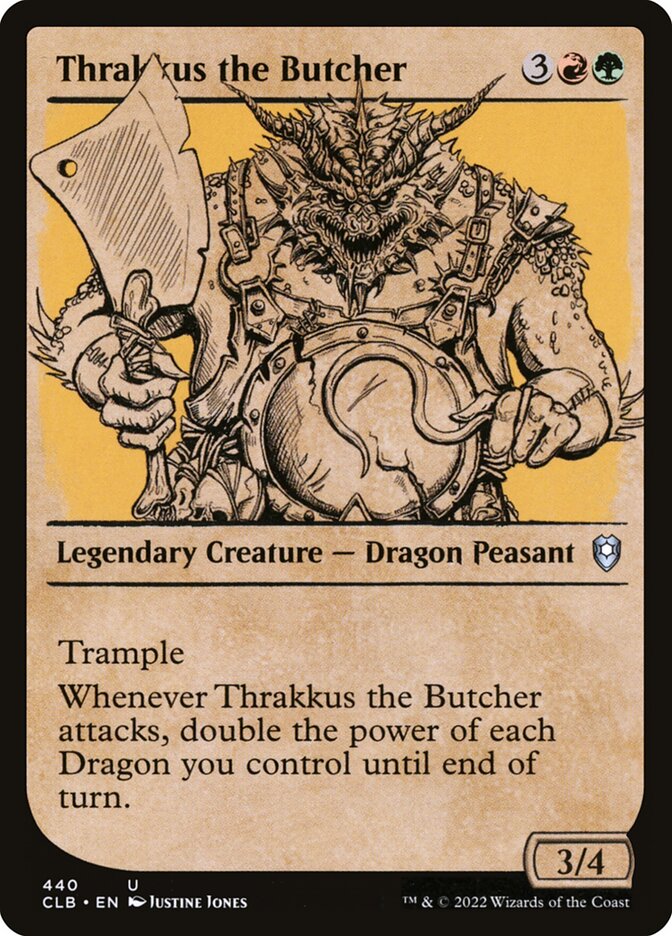 Thrakkus the Butcher 440 (Commander Legends: Battle for Baldur's Gate)  | Good Games Adelaide SA