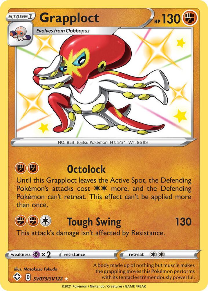 Grapploct SV073/SV122 (Shining Fates: Shiny Vault)  - Holofoil | Good Games Adelaide SA