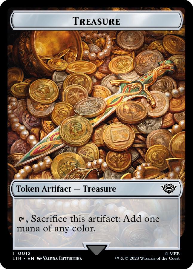 Treasure Token 12 (Universes Beyond: The Lord of the Rings: Tales of Middle-earth)  | Good Games Adelaide SA