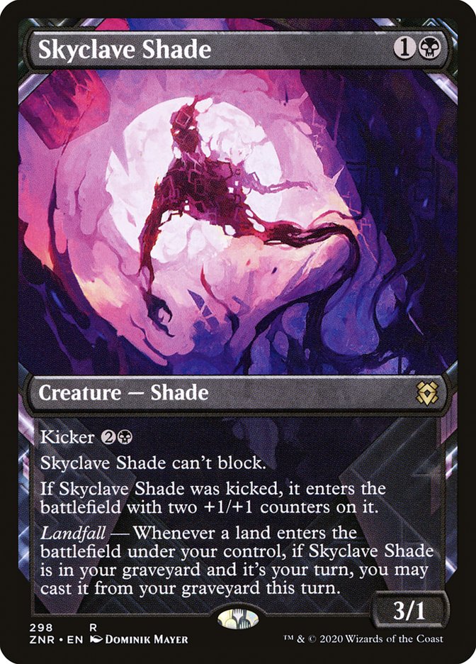Skyclave Shade 298 (Zendikar Rising)  - Foil | Good Games Adelaide SA