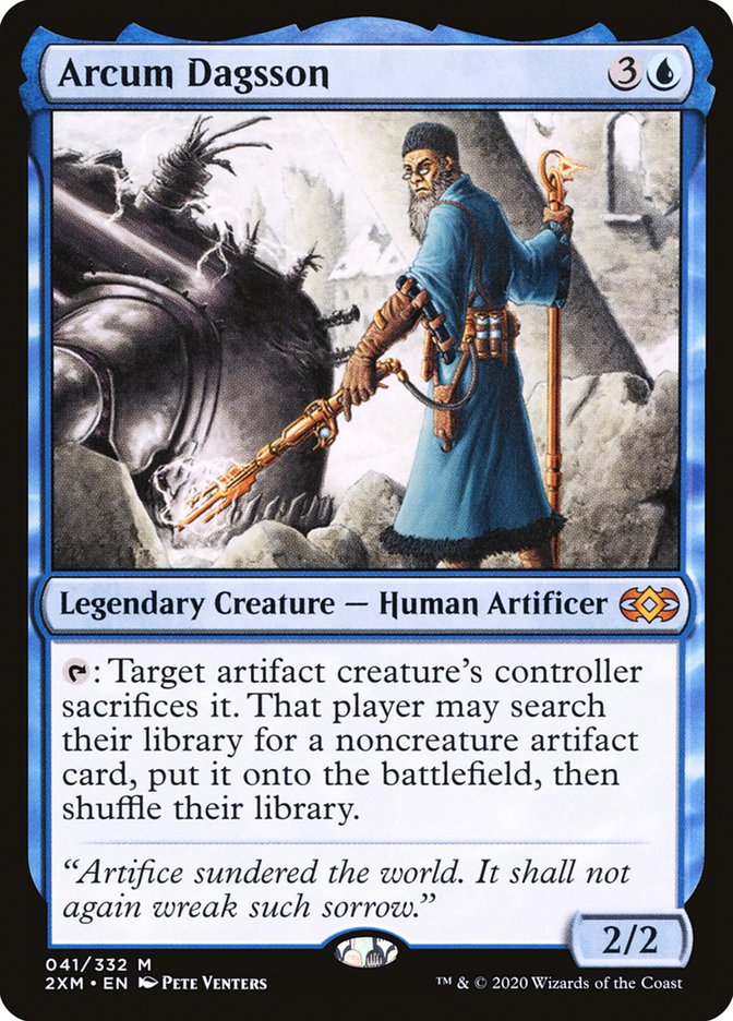 Arcum Dagsson 41 (Double Masters)  - Foil | Good Games Adelaide SA