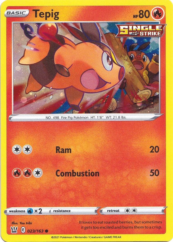 Tepig 023/163 (Miscellaneous Cards & Products)  - Cosmo Holofoil | Good Games Adelaide SA
