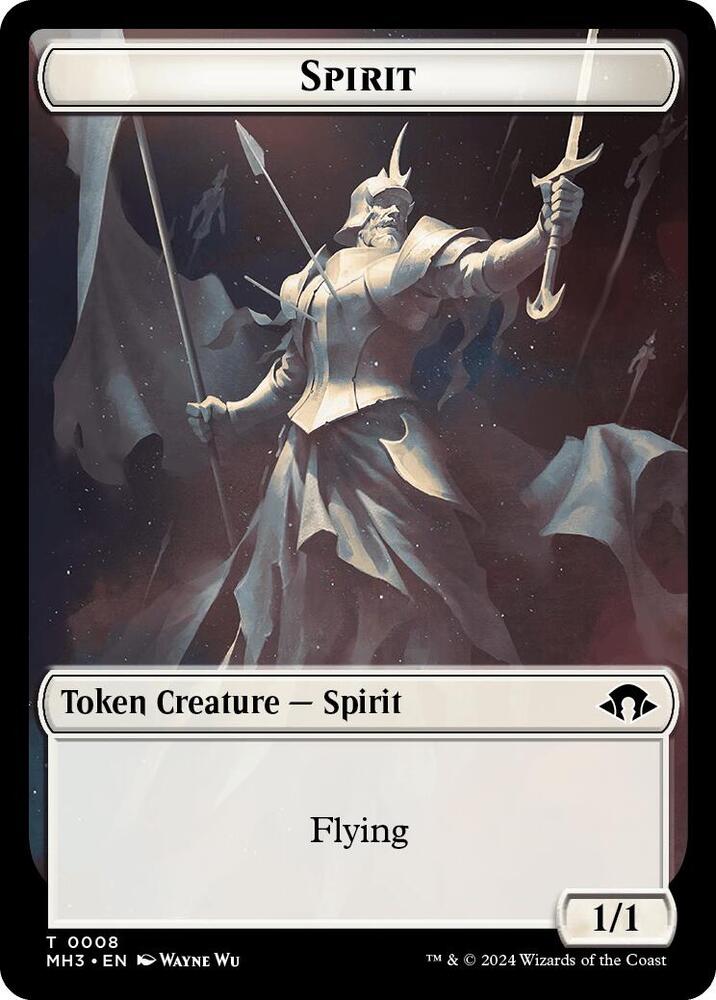 Spirit Token 0008 8 (Modern Horizons 3)  | Good Games Adelaide SA