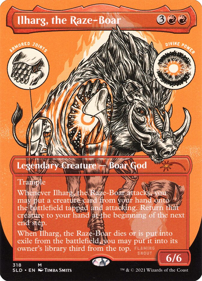 Ilharg, the Raze-Boar 318 (Secret Lair Drop Series)  | Good Games Adelaide SA