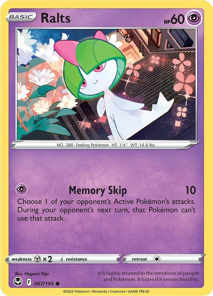 Ralts 067/195 (SWSH12: Silver Tempest)  | Good Games Adelaide SA