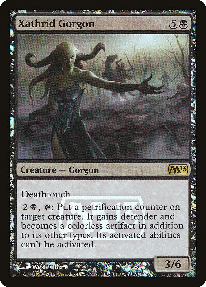 Xathrid Gorgon 118 (Prerelease Cards)  - Foil | Good Games Adelaide SA