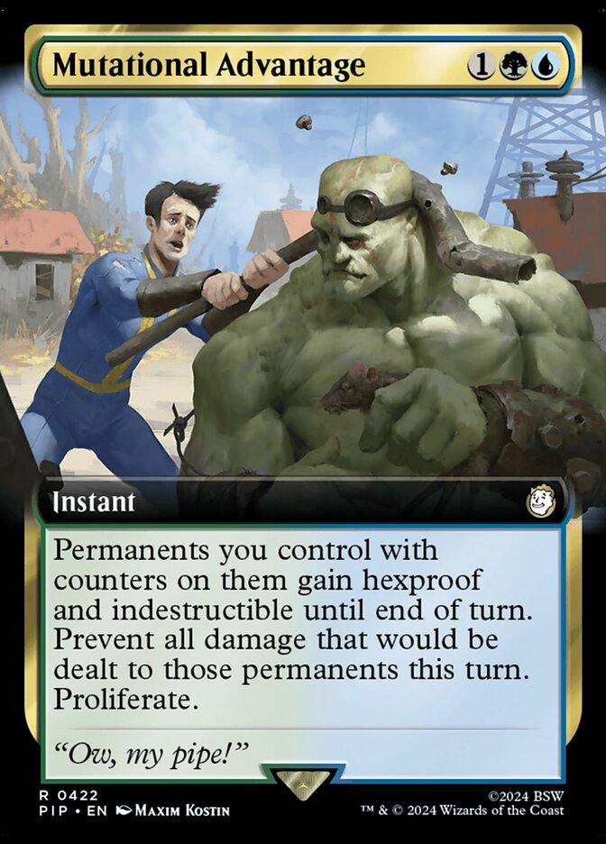 Mutational Advantage 422 (Universes Beyond: Fallout)  | Good Games Adelaide SA
