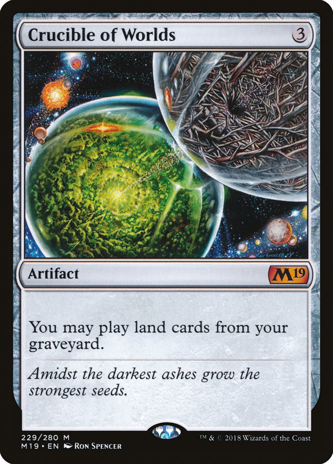 Crucible of Worlds 229 (Core Set 2019)  | Good Games Adelaide SA