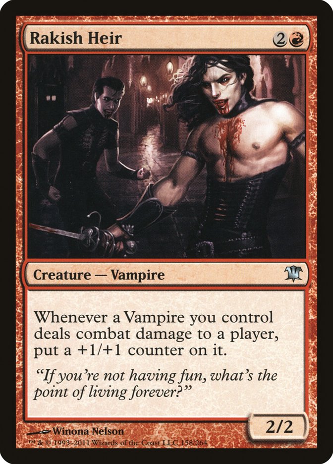 Rakish Heir 158/264 (Innistrad)  | Good Games Adelaide SA