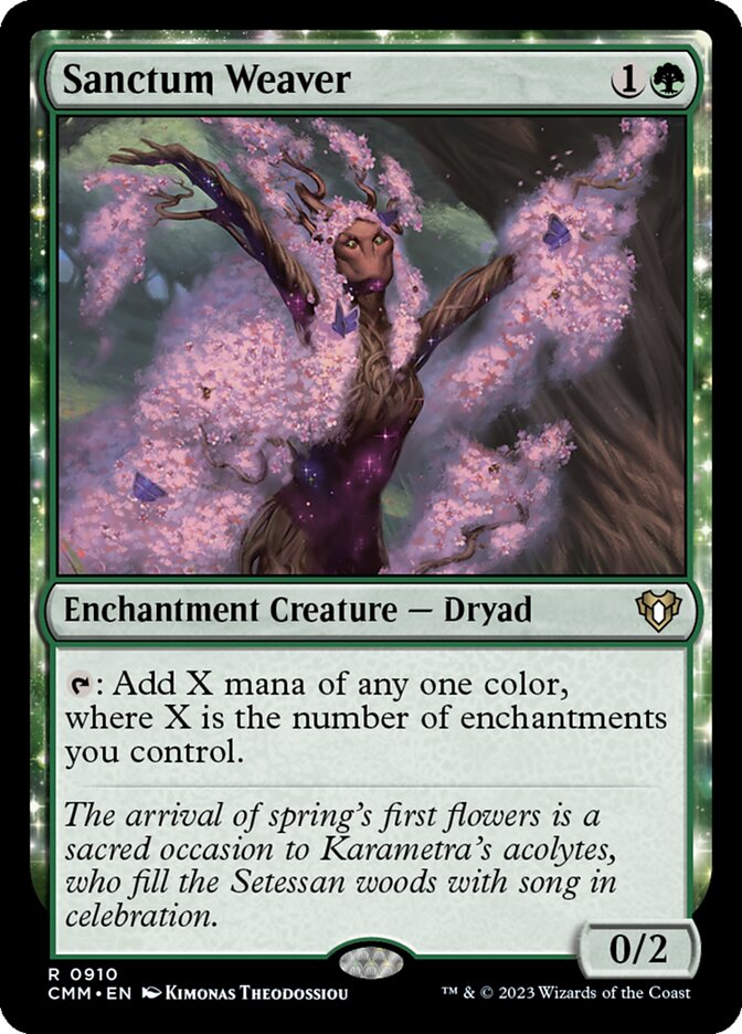 Sanctum Weaver 910 (Commander Masters)  | Good Games Adelaide SA