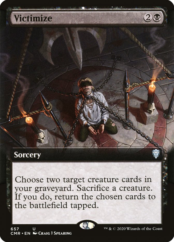 Victimize 657 (Commander Legends)  - Extended Art Foil | Good Games Adelaide SA