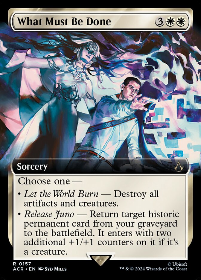 What Must Be Done 157 (Universes Beyond: Assassin's Creed)  - Foil | Good Games Adelaide SA