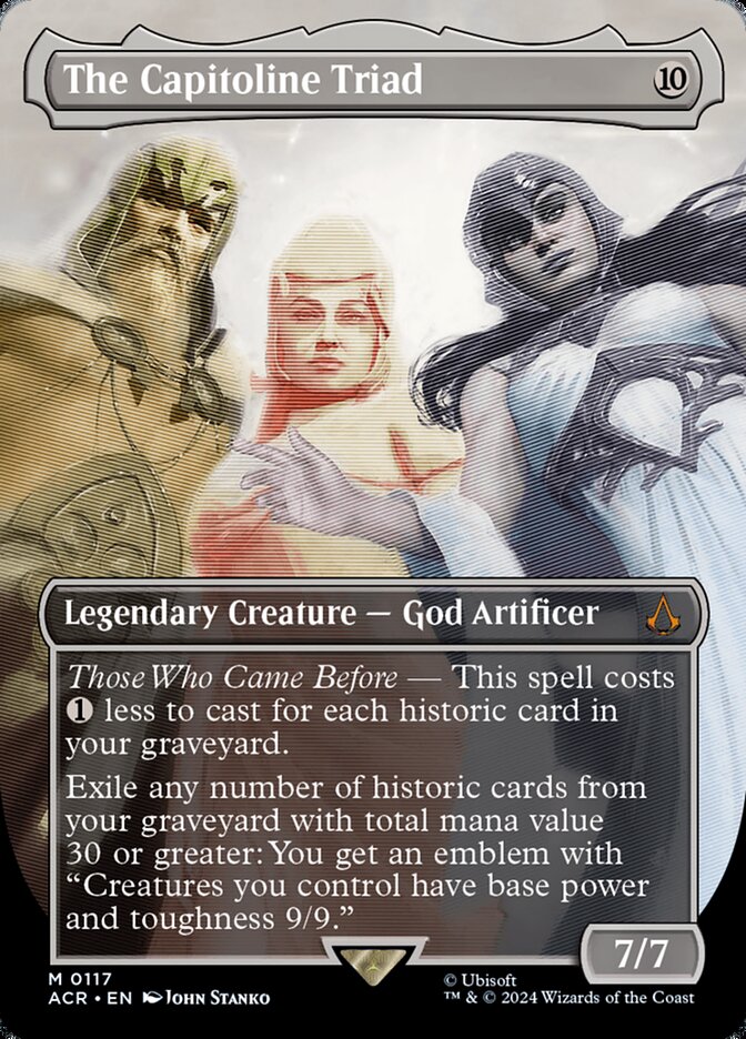 The Capitoline Triad 117 (Universes Beyond: Assassin's Creed)  - Foil | Good Games Adelaide SA