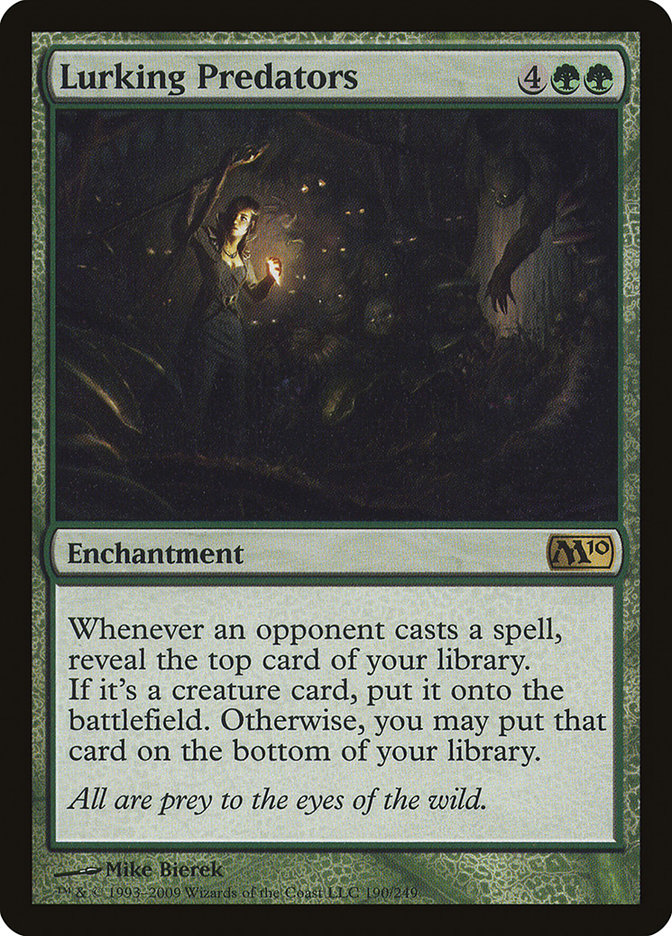 Lurking Predators 190 (Magic 2010 (M10))  | Good Games Adelaide SA