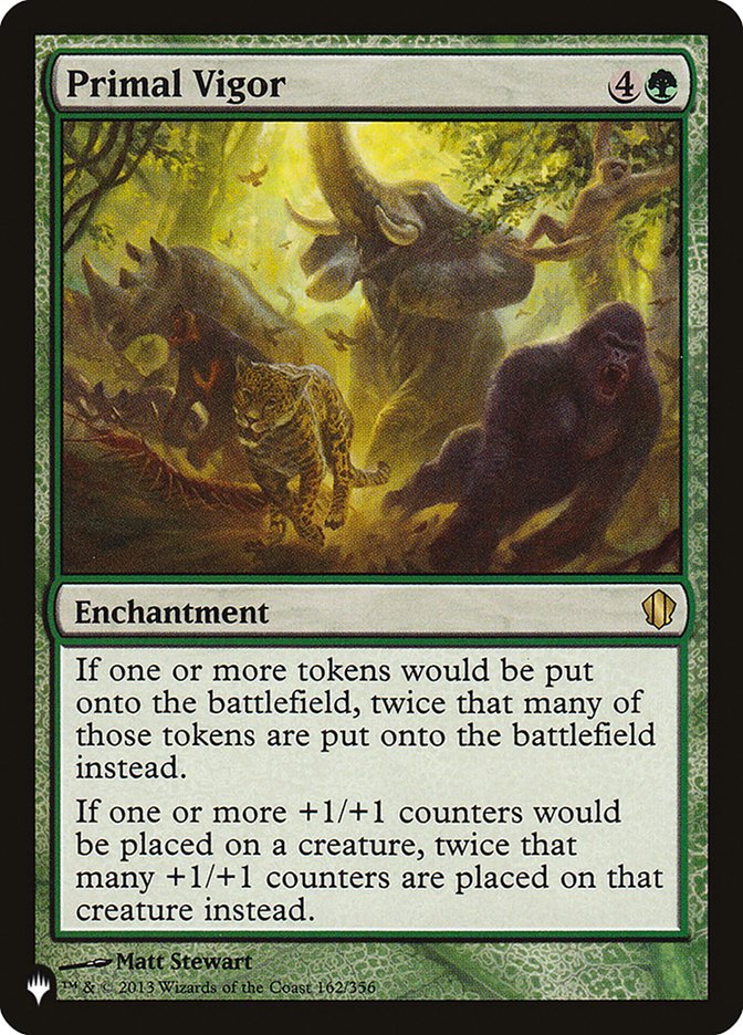 Primal Vigor 162/356 (The List Reprints)  | Good Games Adelaide SA