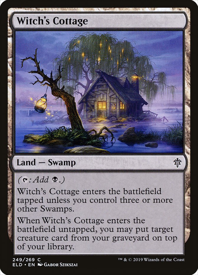 Witchs Cottage 249 (Throne of Eldraine)  - Foil | Good Games Adelaide SA