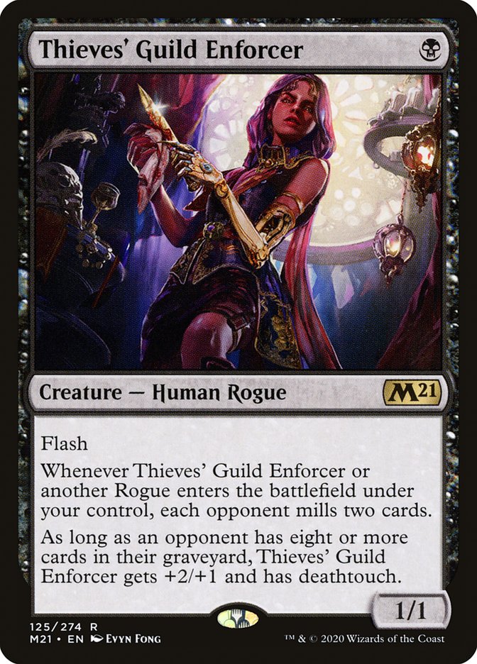 Thieves' Guild Enforcer 125 (Core Set 2021)  | Good Games Adelaide SA