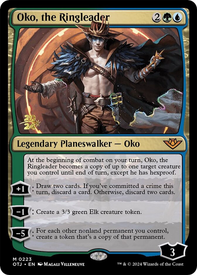 Oko, the Ringleader 223 (Prerelease Cards)  - Foil | Good Games Adelaide SA