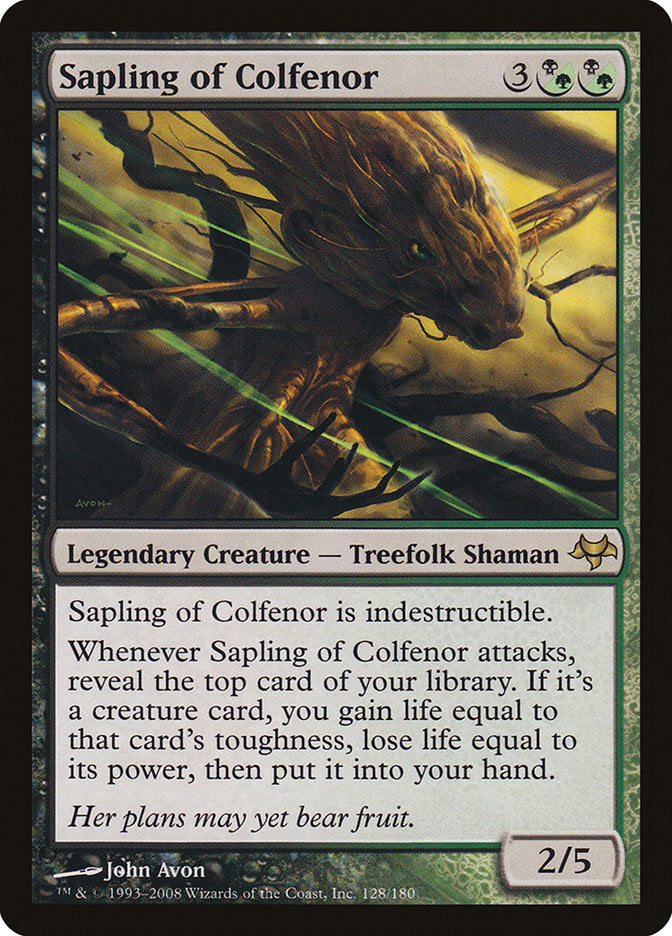 Sapling of Colfenor 128 (Eventide)  - Foil | Good Games Adelaide SA