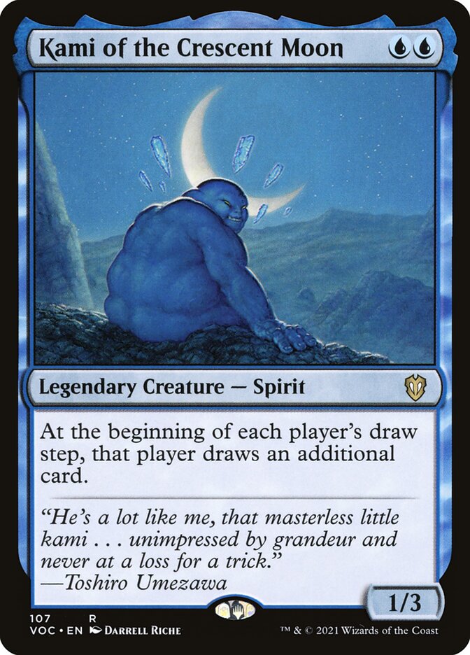 Kami of the Crescent Moon 107 (Commander: Innistrad: Crimson Vow)  | Good Games Adelaide SA