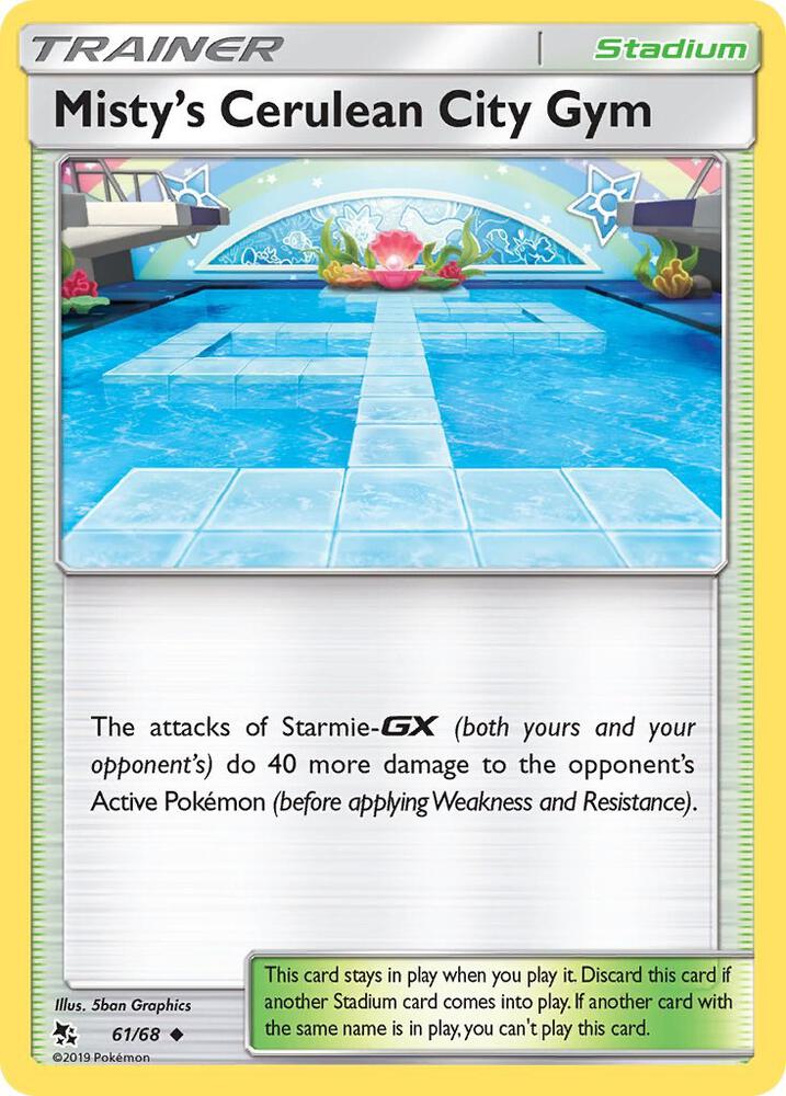 Misty's Cerulean City Gym 61/68 (Hidden Fates)  | Good Games Adelaide SA