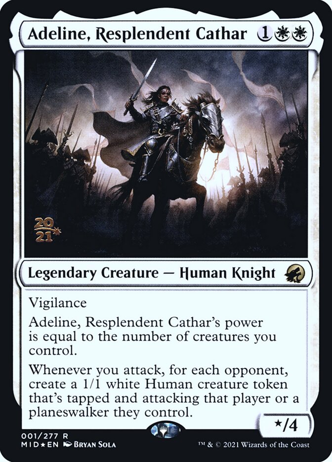 Adeline Resplendent Cathar 1 (Prerelease Cards)  - Foil | Good Games Adelaide SA