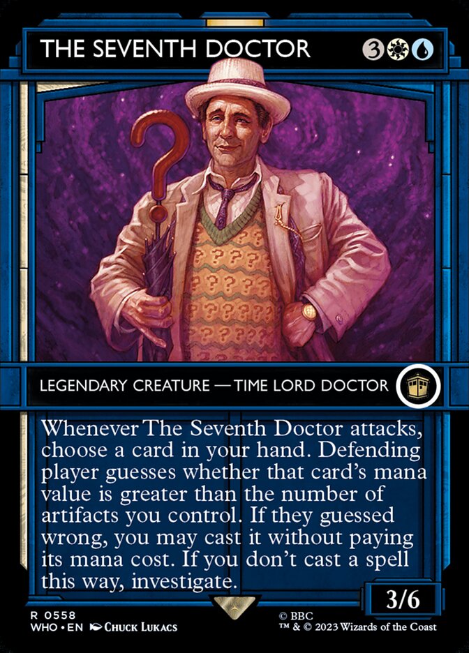 The Seventh Doctor 558 (Universes Beyond: Doctor Who)  | Good Games Adelaide SA