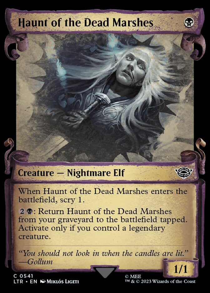 Haunt of the Dead Marshes 541 (Universes Beyond: The Lord of the Rings: Tales of Middle-earth)  | Good Games Adelaide SA