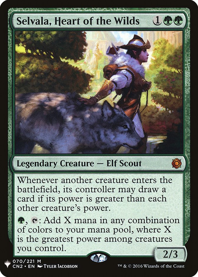 Selvala Heart of the Wilds 70 (The List Reprints)  | Good Games Adelaide SA
