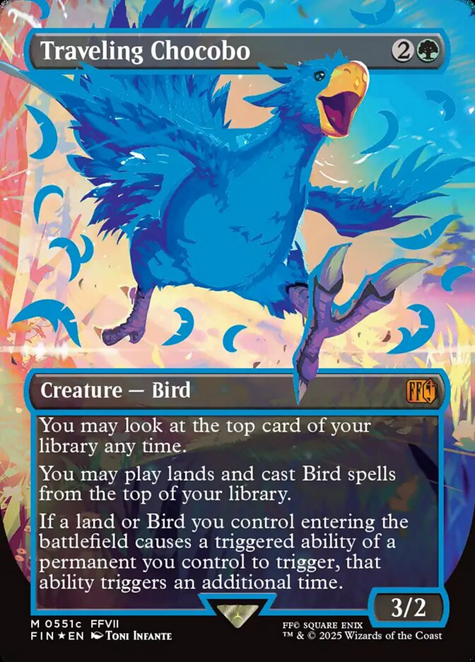 Traveling Chocobo 511c (FINAL FANTASY)  - Foil | Good Games Adelaide SA