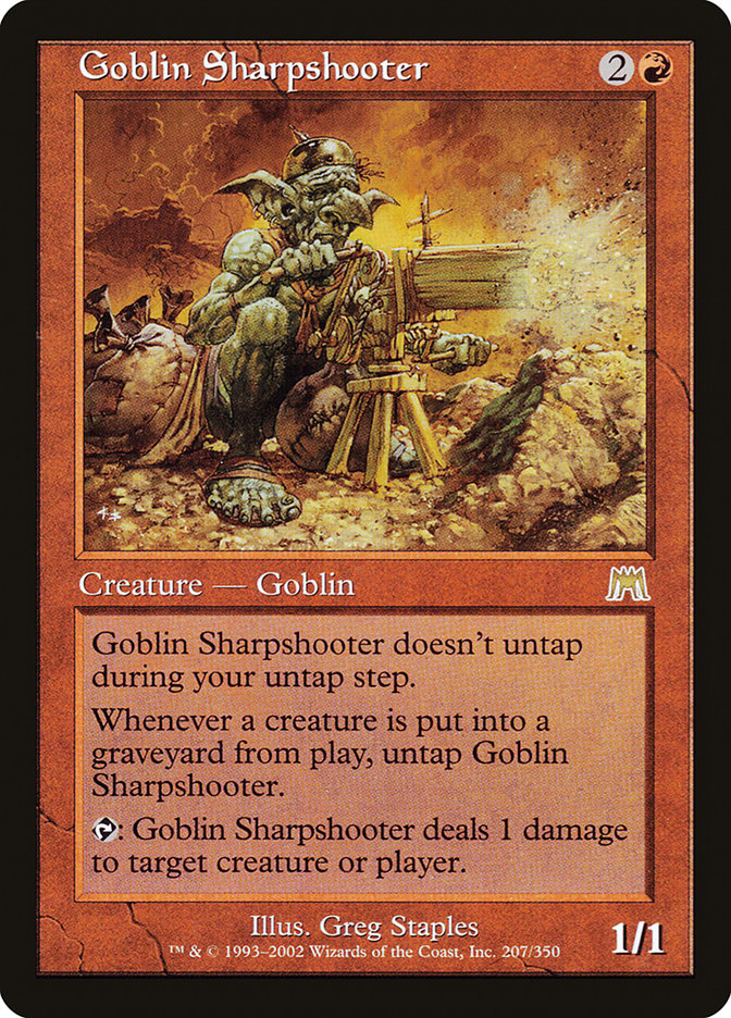 Goblin Sharpshooter 207 (Onslaught)  - Foil | Good Games Adelaide SA