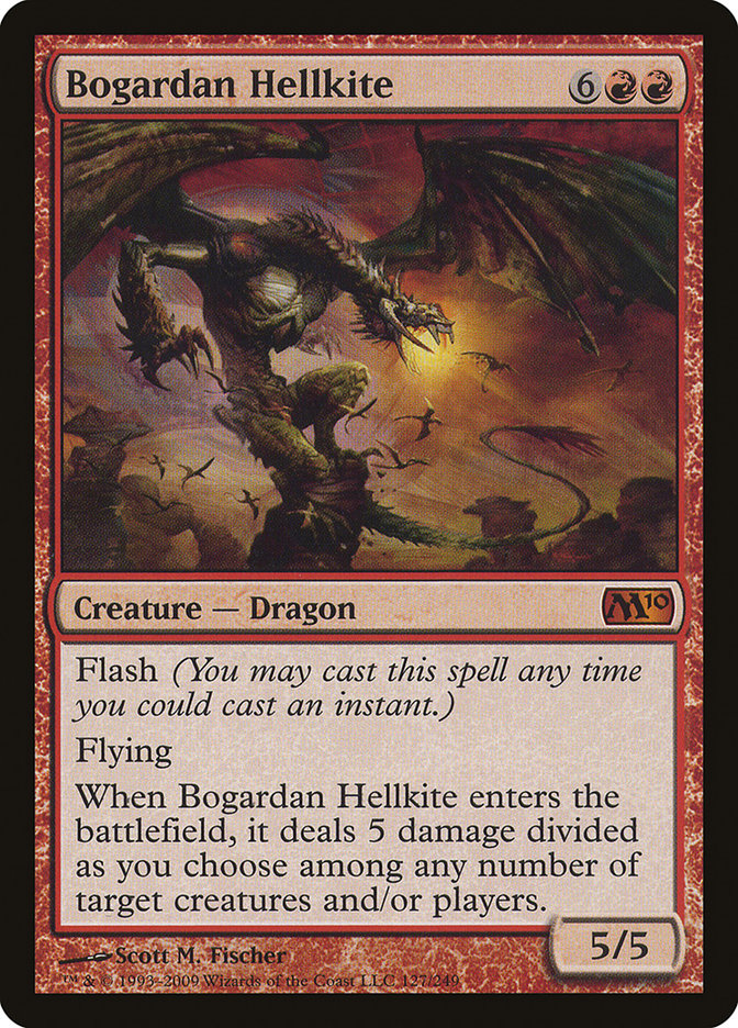 Bogardan Hellkite 127 (Magic 2010 (M10))  - Foil | Good Games Adelaide SA