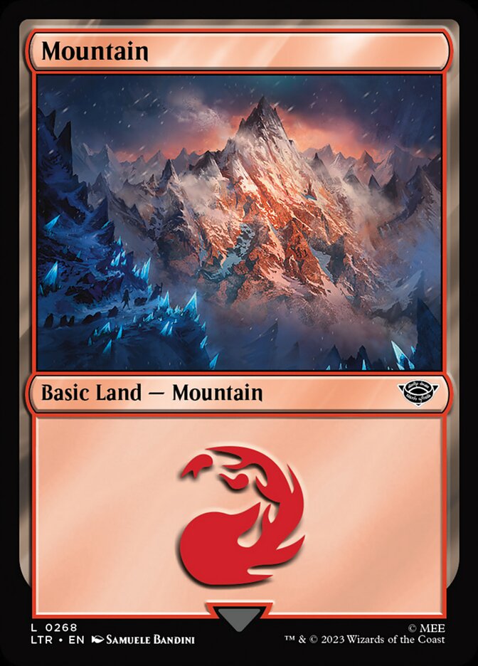 Mountain 268 (Universes Beyond: The Lord of the Rings: Tales of Middle-earth)  | Good Games Adelaide SA