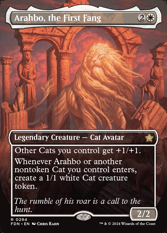 Arahbo, the First Fang 294 (Foundations)  - Foil | Good Games Adelaide SA