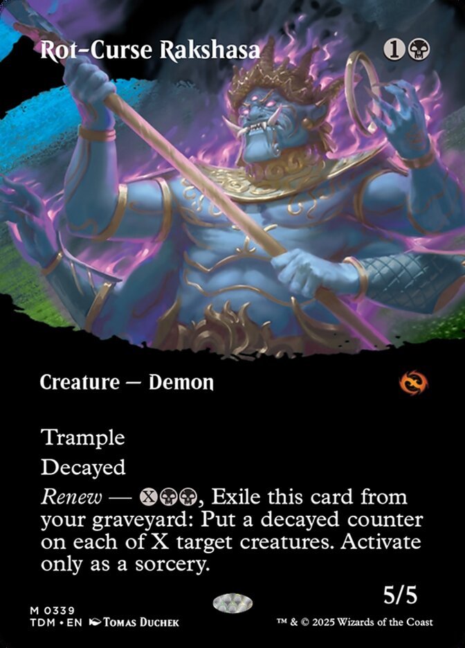 Rot-Curse Rakshasa 339 (Tarkir: Dragonstorm)  | Good Games Adelaide SA